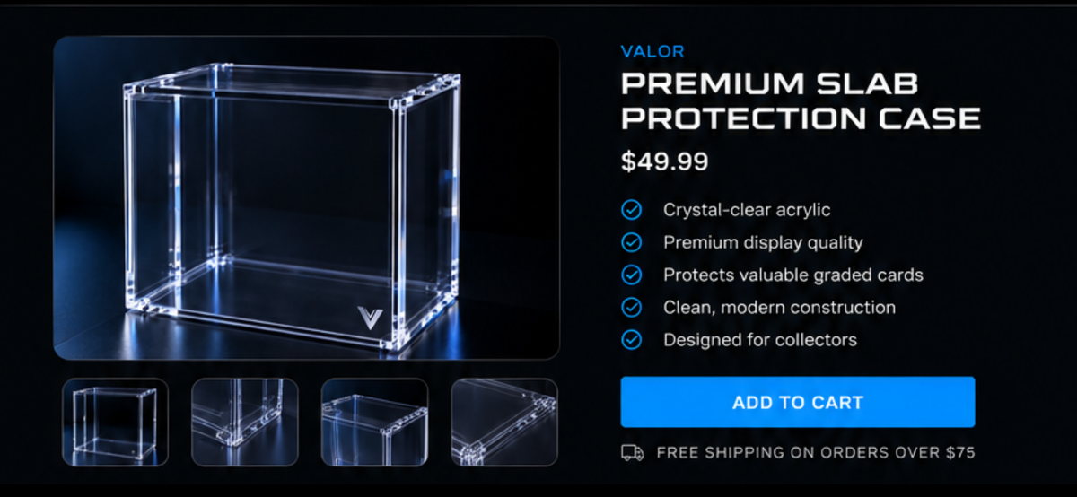 ETB Premium Protector Case - From VALOR – The Card Culture
