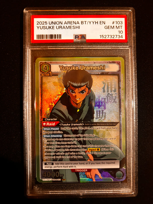 YUSUKE URAMESHI - PSA 10