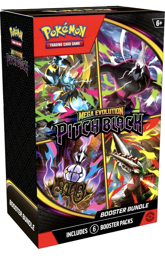 Pokémon - Mega Evolution ME05 Pitch Black Booster Bundle Box Sealed New